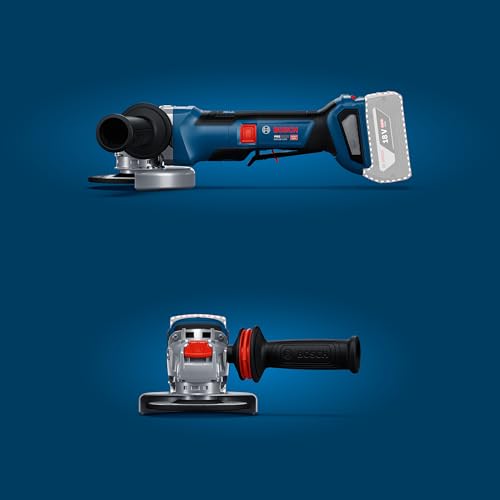 Amoladora angular a batería Bosch PRO 18V System con maletín de protección L-BOXX 7