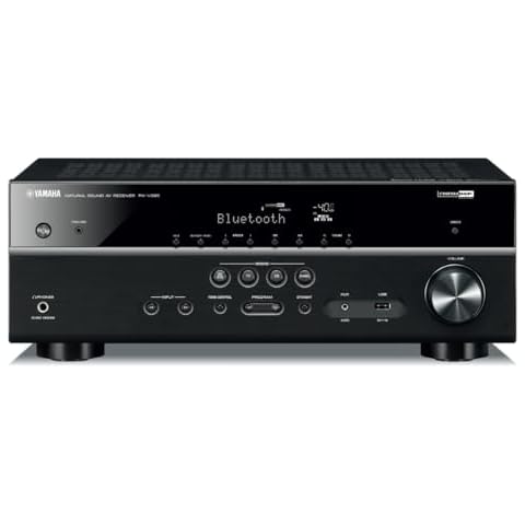 YAMAHA RX-V385 5.1-Channel 4K Ultra HD AV Receiver with Bluetooth Cover