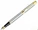 for 300 Brushed Chrome Barrel, Gold Appointments & Medium Nib Fountain Pen