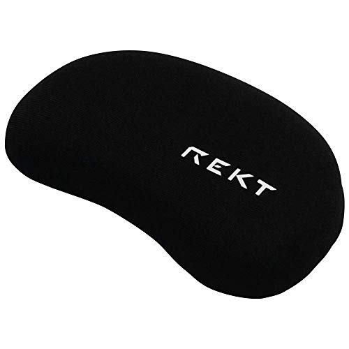REKT Repose Poignet souris -Haute Qualité - Anti-tendinites - Confort Maximal - Base Anti dérapante - mousse à mémoire de forme - ergonomique Cover