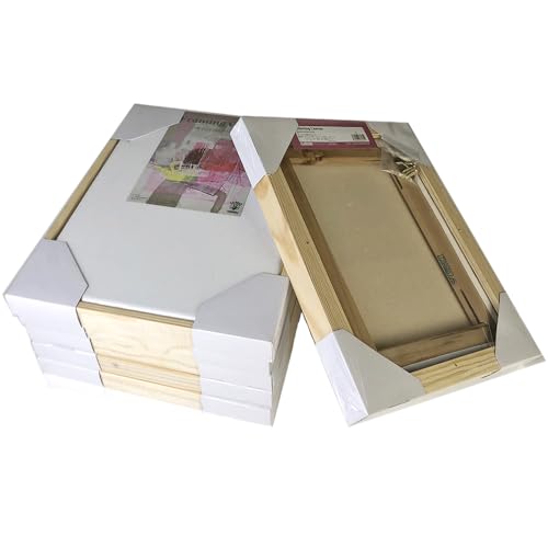 Amazon.co.jp: ゆめ画材 フレーミングキャンバス F3 (273×220) 木製木