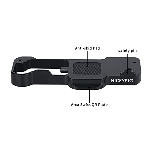 Soporte de Montaje Arca-Swiss NICEYRIG Base de Cámara Sony ZV1 466 Placa 3