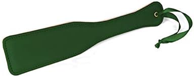 Spartacus Pu Paddle W/Reverse Plush - Green