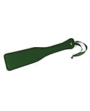 Spartacus Pu Paddle W/Reverse Plush - Green