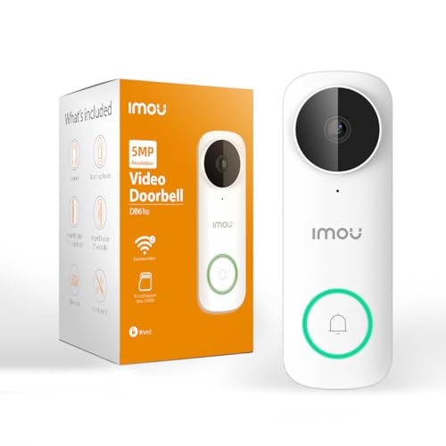 Imou DB61i Blanc solution efficace contre les vols de colis devant la porte - 2
