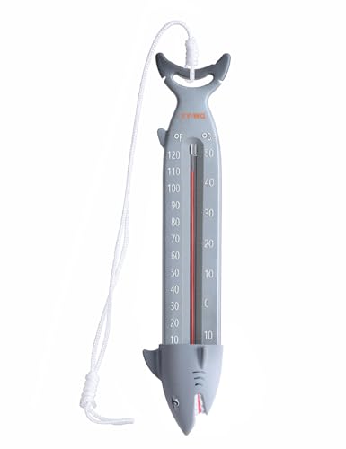 XY-WQ 10' Large Shark Pool Thermometer – Jumbo...
