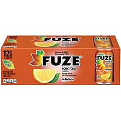 Fuze Iced Tea 12oz Can (Pack of 24) (Lemon)