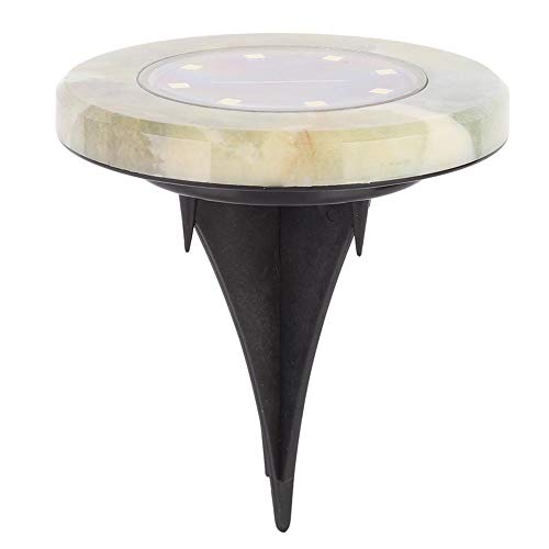 Under Ground Lamp Solar Power Buried Light 8 LED Ground Lights Outdoor Solar Power Under Ground Lamp Garden Decking Lamps for Garden Decking Outdoor Use