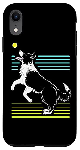 킢{[_[R[܂͌̎̂߂̃{[tuqrvBorder collie with ball X}zP[X iPhone XR p