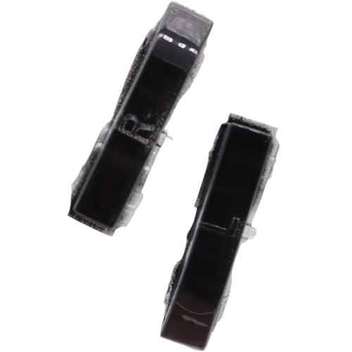 Image of Deal4GO Left & Right L R Trigger Buttons Set Replacement for PSP 2000 PSP 3000 Console - Transparent Black