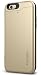 Spigen Slim Armor CS iPhone 6 Case with Slim Dual Layer Wallet Design and Card Slot Holder for iPhone 6S/iPhone 6 - CS Champagne Gold