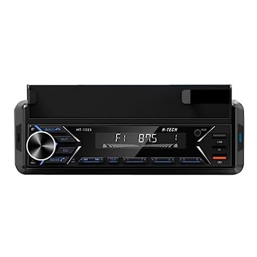 Som Automotivo Rádio HT-1223 Suporte para Celular com APP para Configurar Bluetooth/USB/SD/Aux - H-Tech