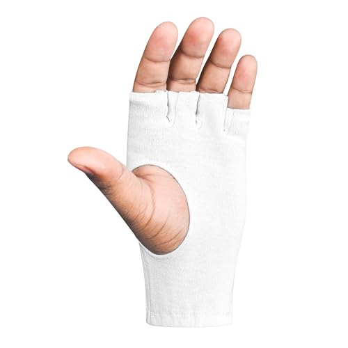 DSC Cotton Attitude1 Cricket Inner Gloves,White 2 31kGPnMgEaL