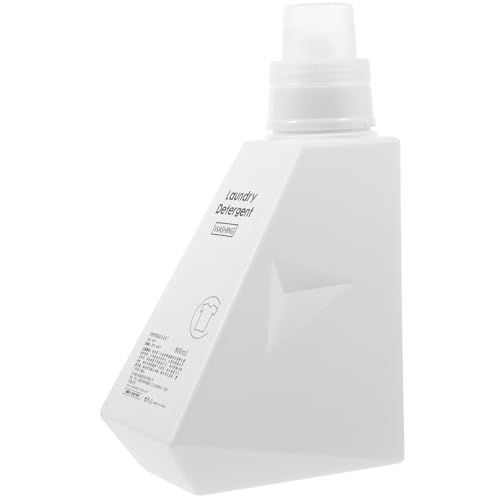 LIFKOME Botella Dispensadora de Jabón Líquido para Detergente Ropa Recargable con Diseño Sellado Anti-Fugas y Uso Doméstico Práctico