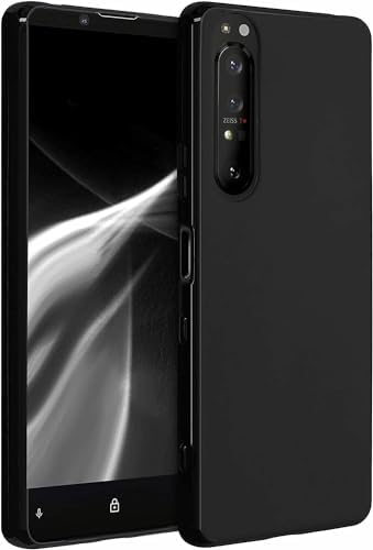 Zubitech Sony Xperia 1 III Case, Scratch Resistant Soft TPU Back Cover Shockproof Silicone Gel Rubber Bumper Anti-Fingerprints Full-Body Protective Case Cover for Sony Xperia 1 III