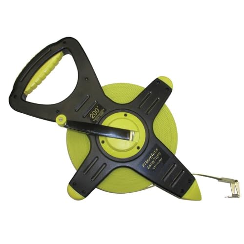 CST/berger 74-Y2008 200ft Fiberglass Zip-Line, Pro-Series Open Reel Tape in FEET/8THS