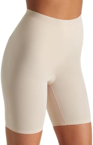 Maidenform womens Cover Your Bases Smoothing Short Dm0035 shapewear half slips, Transparent, Medium US