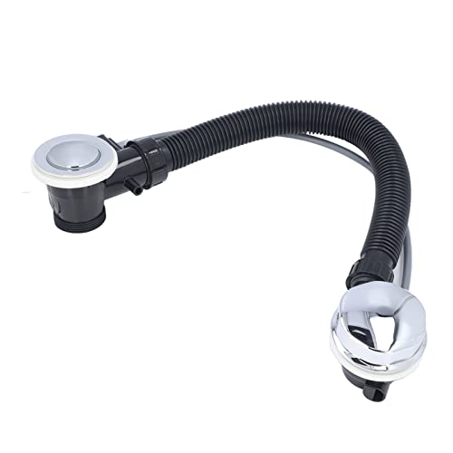Kit drainage déchets baignoire flexible empêchant les fuites d'eau - 4