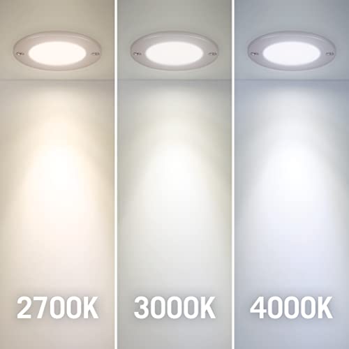 Image of Armacost Lighting Disc Low Profile Under Cabinet LED Puck Light, Matte Silver 3000K 222415