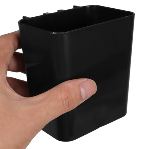Panier pour panneau perforé : fini le désordre avec ce lot de 4 paniers noirs - 4