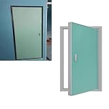 sportello ispezione Larghezza esterna Pannello di accesso in cartongesso verniciabile, porta di ispezione con telaio in lega di alluminio(A silver,W 40 CM L 60 CM)