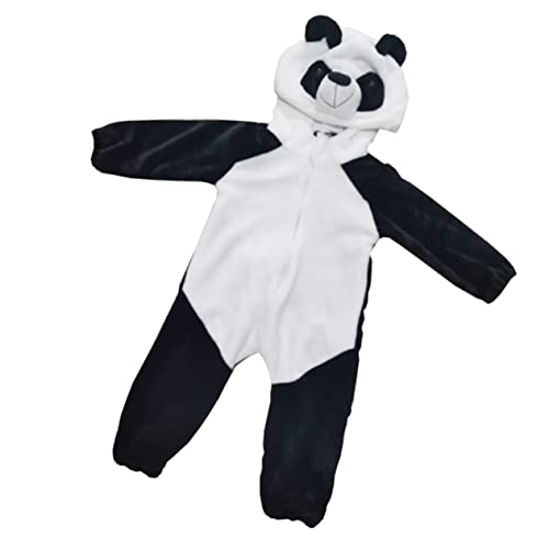 OATIPHO 1 Pc mono one piece one pice roupas de bebês disfraz para bebe cálido kidle portador de bebé traje jersey para bebé atuendo mameluco de una pieza mameluco en forma de panda franela