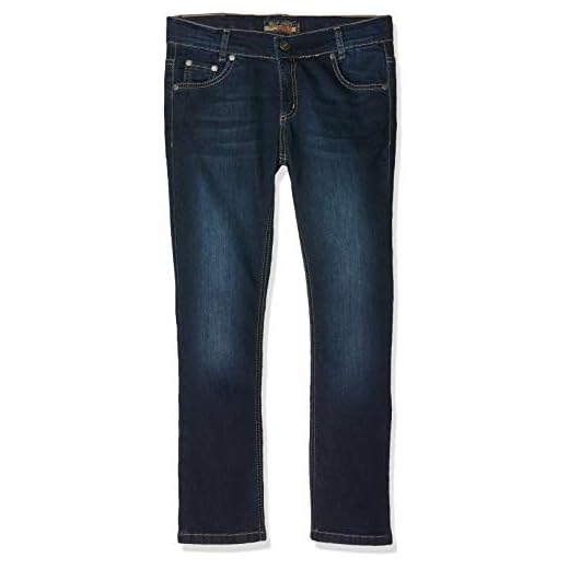 adidas Jungen Jogger Hosen Core Pants 18, Schwarz-Weiss, EU 176 2 Blue Effect Jungen- 0229-Basic Jeans, Blau (Blue denim), 176 Wide