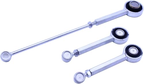 Image of TAKPART 3 PCS/SET Gear Link Linkage Rod Gearbox Set Compatible for Berlingo Xsara Peugeot 306 405 Partner 245281 2454F5