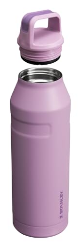 Image of Stanley IceFlow Cap and Carry Water Bottle | Wide Mouth Twist Lid | Lightweight & Leakproof for Travel & Sports | Insulated Stainless Steel | BPA-Free