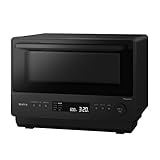 パナソニック ビストロ オーブンレンジ 26L 赤外線センサー スピードあたため ブラック NE-BS5D-K