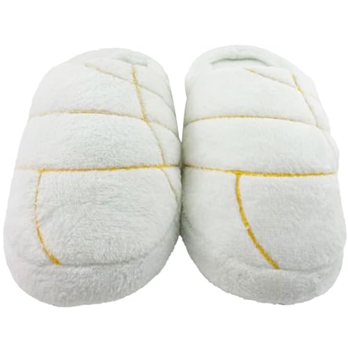 Mexican Concha Slippers for Women Concha Pantuflas Soft Plush House Slippers Memory Foam Slippers with Plush Lining Non-Slip Soles for Indoor Outdoor Use2