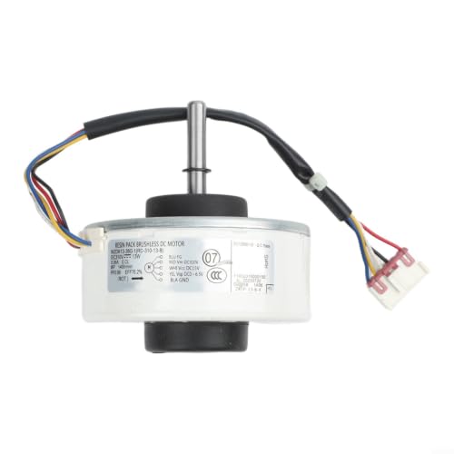 Motor de ventilador DC sin escobillas 13 W 310 V metal para aire acondicionado central WZDK13-38G-1 RD-310-13-8 para Midea frecuencia regulada