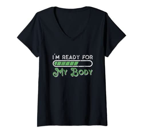Womens Weigh Loss Surgery And Gastic Bypass V-Neck T-Shirt