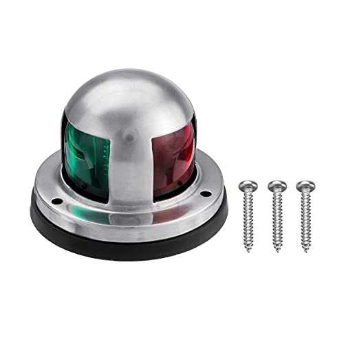 Feu de navigation marine LED résistant à l'eau pour voilier 12V