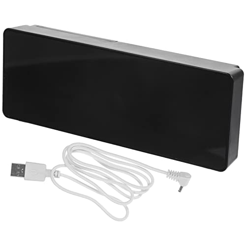 MAGICLULU Digital De Escritorio LED Grande con Números Claros Eléctrico Silencioso para Dormitorio y Oficina Moderno y Duradero para Decoración
