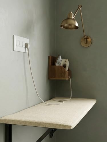 Image of MARK LEE Wall Mounted Foldable Ironing Board, Space Saving Iron Table