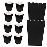 minkissy 100個り 製ポップコーンボックス パーティー用スナック容 デザイン