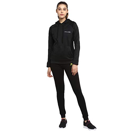 Image of OFF LIMITS-WMN PF Yoga Hoodie-Black for Womens
