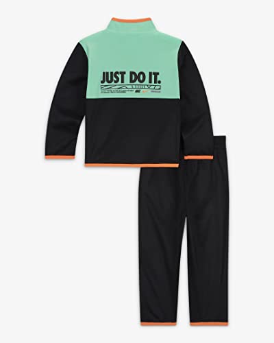 Nike Boy's NSW Illuminate Tricot Set (Little Kids) Black 7 Little Kid2