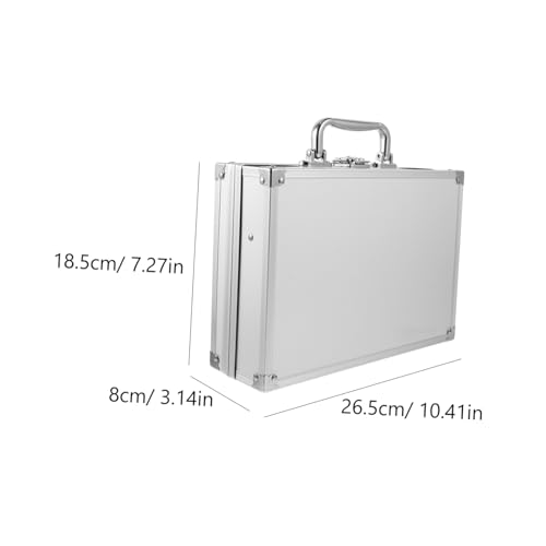 Product Showcase Briefcase Aluminum Alloy Storage Box Briefcases for Men Hard Case Design2