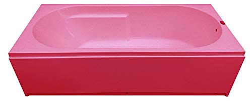 Image of MADONNA Prestige Acrylic 4 Feet Freestanding Bath Tub (Pink)