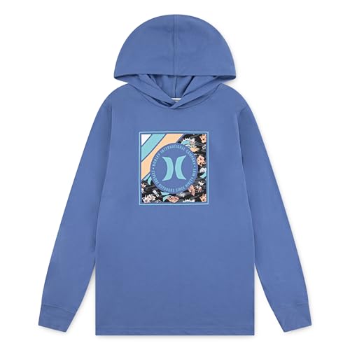 Image of Hurley boys Long Sleeve Hooded Graphic T-shirt