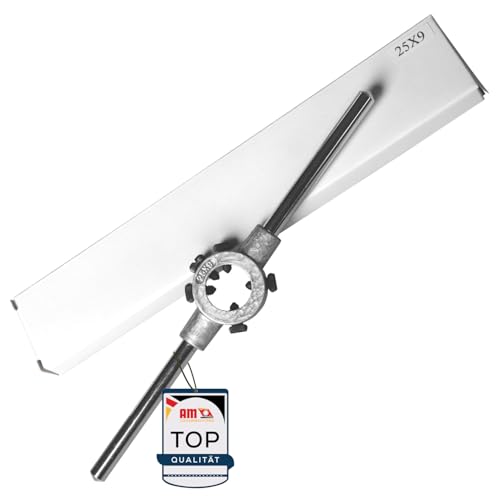 AM-Zerspanungstechnik Schneideisenhalter 25 x 9 mm | PRO Gewindeschneideisenhalter DIN225 | Auswahl verschiedener Halter (Ø25x9 mm)