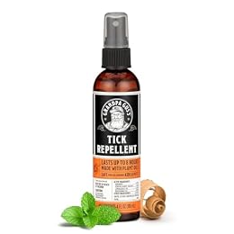 Grandpa Gus's Natural Tick and Mosquito DEET-Free Repellent Spray, 4 oz