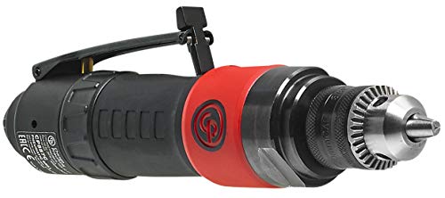 Chicago Pneumatic Cp887C - Air Power Drill, Hand Drill, Power Tools & Home Improvement, 3/8 Inch (10 Mm), Keyed Chuck, Straight Handle, 0.4 Hp / 300 W, Stall Torque 3.8 Ft. Lbf / 5.1 Nm - 2100 Rpm #TOP5