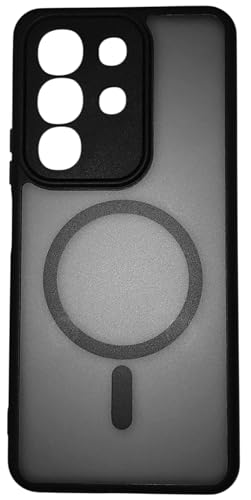 Image of Back Cover for Vivo T4x 5G / iQoo Z10x 5G / Vivo Y31 Pro 5G Shockproof PC + TPU Protective Case Magnetic Support Bumper Case Cover (Vivo T4X 5g)