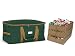 CoverMates – 72PC Holiday Ornament Storage Bag – 3 Year Warranty- Green