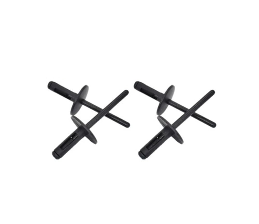YTQMoreBNZ 30pcs OE# 51717002953 6mm Compatible With BMW Eyebrow Fastener X1X3X5X6 Eyebrow Fastener Expansion Draw Nail Fender Rivet Fastener