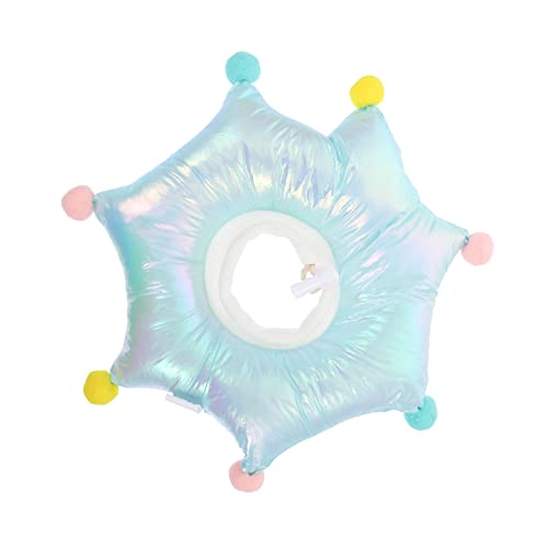 HANABASS 1個 ペットの首輪 猫用 アンチスクラッチネックコーン 猫の首輪 子犬 駆虫 猫チョーカー 猫のスクラッチ 保護的な ケージ 忌避剤 スクラッチャー 猫の木 ドッグコーン Pp綿