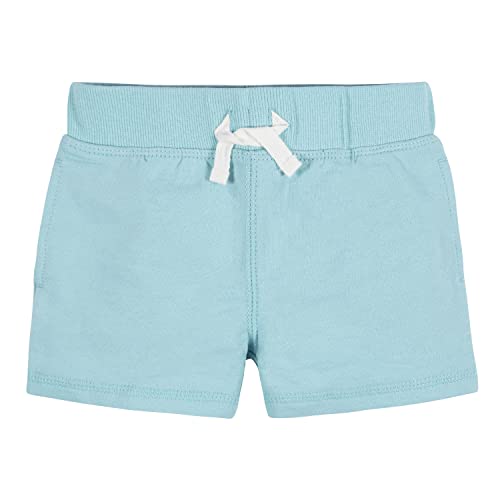 Gerber Baby Boy's Toddler 3-Pack Pull-On Knit Shorts, Blue & Gray, 12 Months #TOP3
